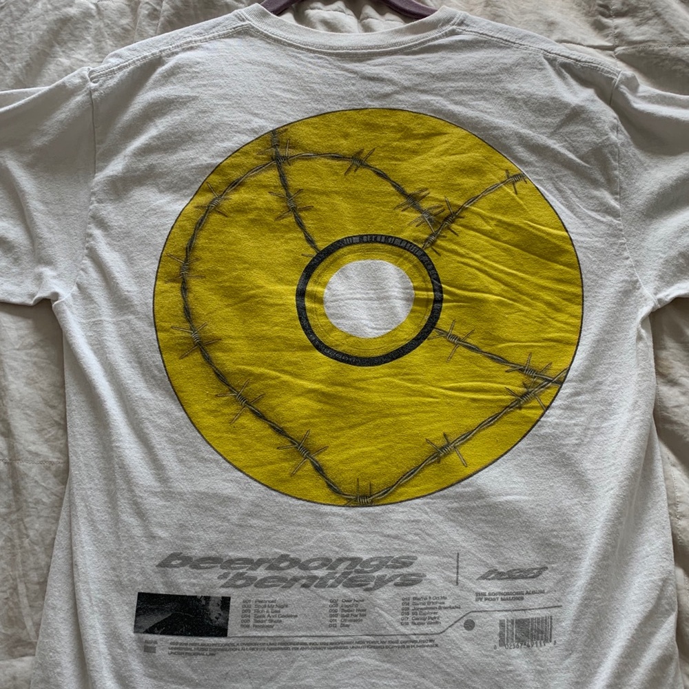 zumiez post malone album tee